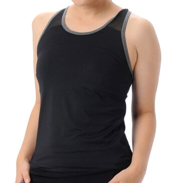 G-FIT(ジーフィット) エアSTRETCH タンクトップ フィットネスウェア M BLACK(B) GFL980T