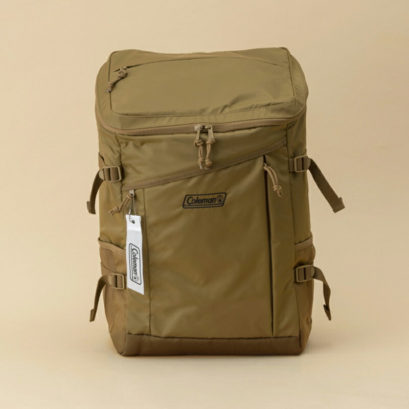 Coleman(コールマン) 【2022年新モデル】ウォーカー スクエア バックパック(WALKER SQUARE BAG) 約30L コヨーテ 2000038999