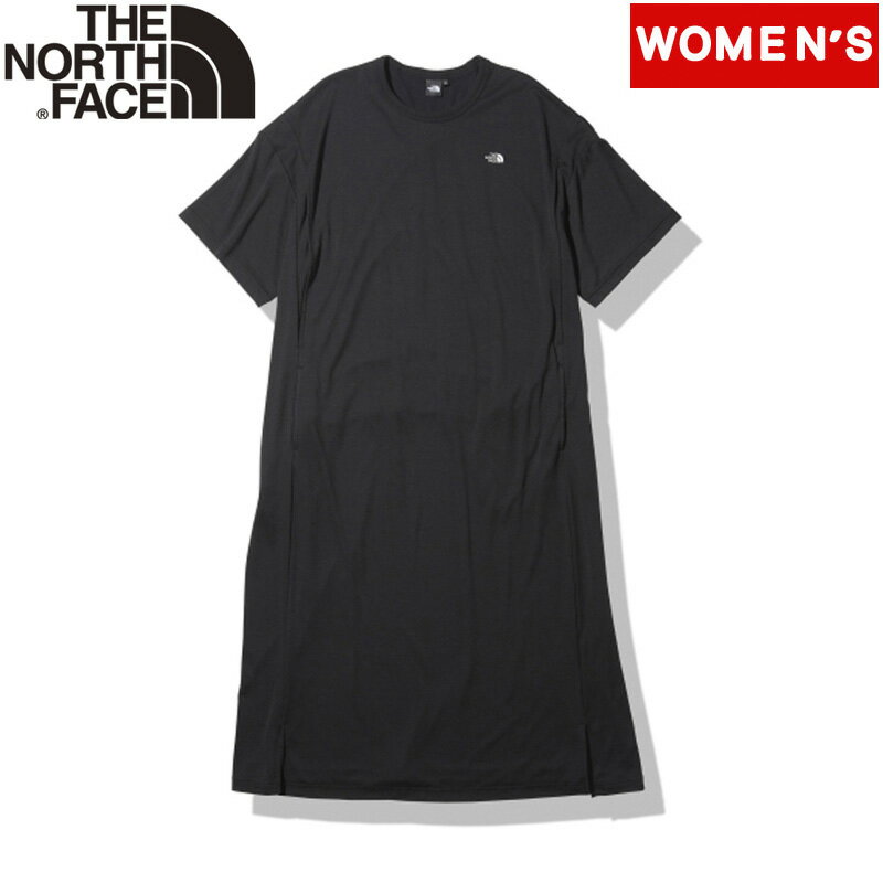 THE NORTH FACE(ザ・ノース・フェイス) 【22春夏】Women's マタニティ ショートスリーブ ワンピース ウィメンズ L ブラック(K) NTM12202