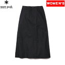 Xm[s[N(snow peak) TAKIBI Chino Skirt 3 Black SK-22SW40102BK