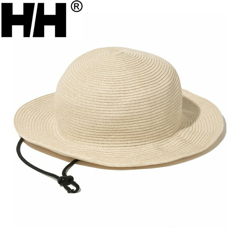 HELLY HANSEN ヘリーハンセン 【24春夏】K SUMMER ROLL HAT キッズ サマーロールハット KF アイボリー IV HCJ92204