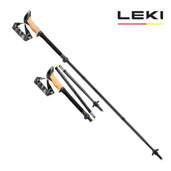 LEKI(レキ) 【24春夏】BLACK SERIES FX CARBON(ブラックシリーズ FX カーボン) 110～130cm 190(ブラック) 1300445