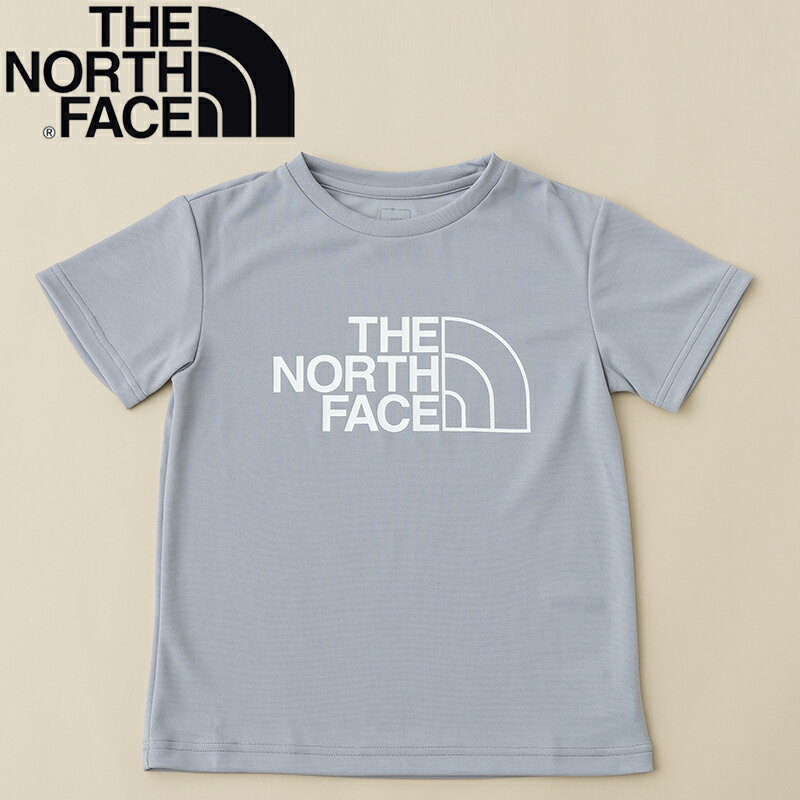 THE NORTH FACE(ザ・ノース・フェイス) Kid's S/S B FREE TEE(ショートスリーブ ビー フリー ティー)キッズ 130cm メルドグレー(MG) NTJ12287