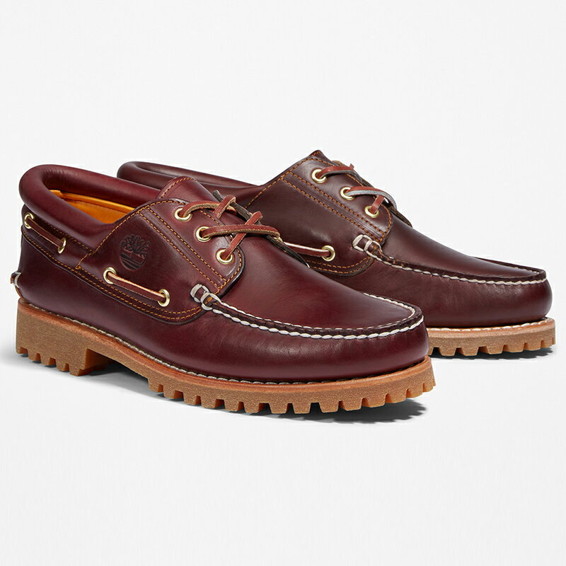 Timberland(ティンバーランド) 【24春夏】Authentics 3 Eye Classic(アイコン スリーアイ クラシックラグ) 27.5cm バーガンディ 050009