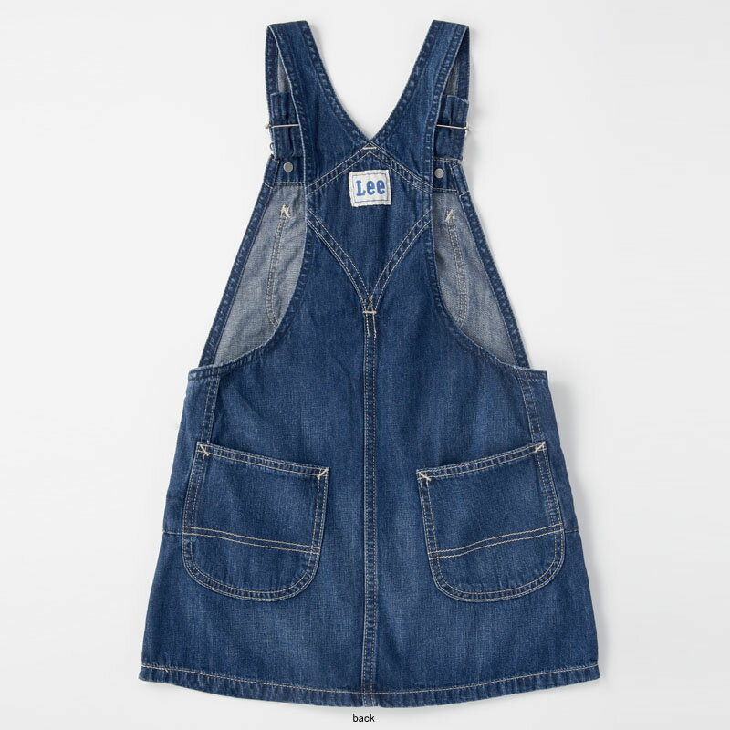 Lee(リー) 【22春夏】Kid's DUNGAREES OVERALL SKIRT キッズ 160cm D.USED LK6152-236