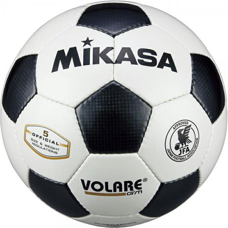 ミカサ(MIKASA) サッカーボール検定球5号 5号 ホワイト×ブラック SVC5011WBKネット注文 サッカー 用品 セール