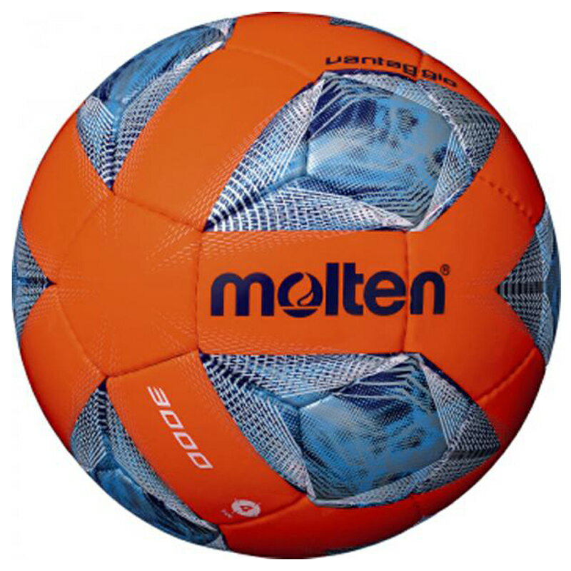 モルテン(molten) サッカーボール 検定球 ヴァンタッジオ3000 4号球 4号球 オレンジ×ブルー F4A3000OB通販 サッカー 用品 セール