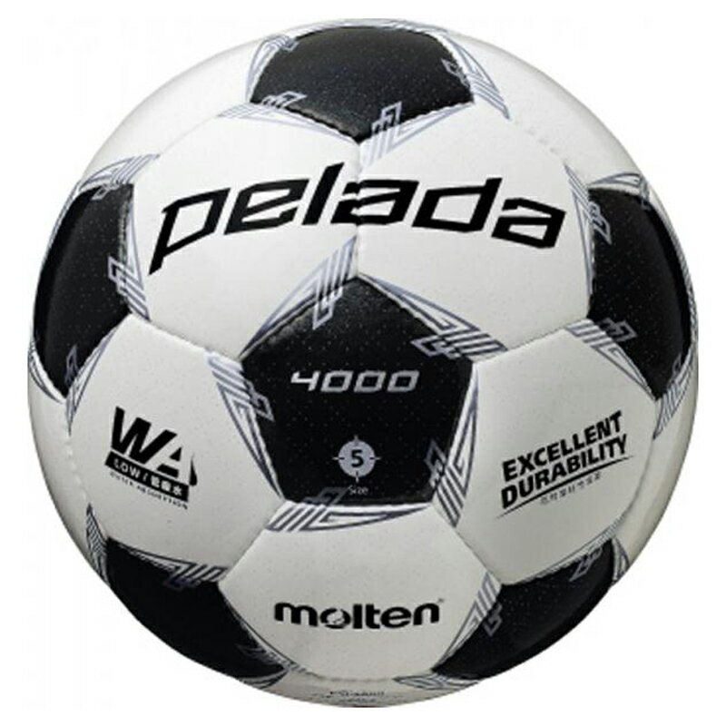モルテン(molten) サッカーボール5号球 ペレーダ4000 5号球 ホワイト×メタリックブラック F5L4000格安セール サッカー 用品 セール