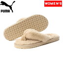 プーマ ビーチサンダル メンズ PUMA(プーマ) FLUFF FLIP BX(フラッフ フリップ BX)/ウィメンズ サンダル 23.0cm 07(PUTTY-PUMA WH) 385349