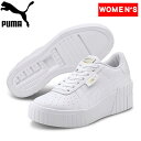 PUMA(プーマ) 【24春夏】CALI WEDGE(CALI ウェッジ)/ウィメンズ スニーカー 23.5cm PUMA WHITE-PUMA WHITE 373438