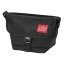 Manhattan Portage(ޥϥåݡơ) Nylon Messenger Bag Flap Zipper Pocket ONE SIZE Black(1000) MP1603FZP
