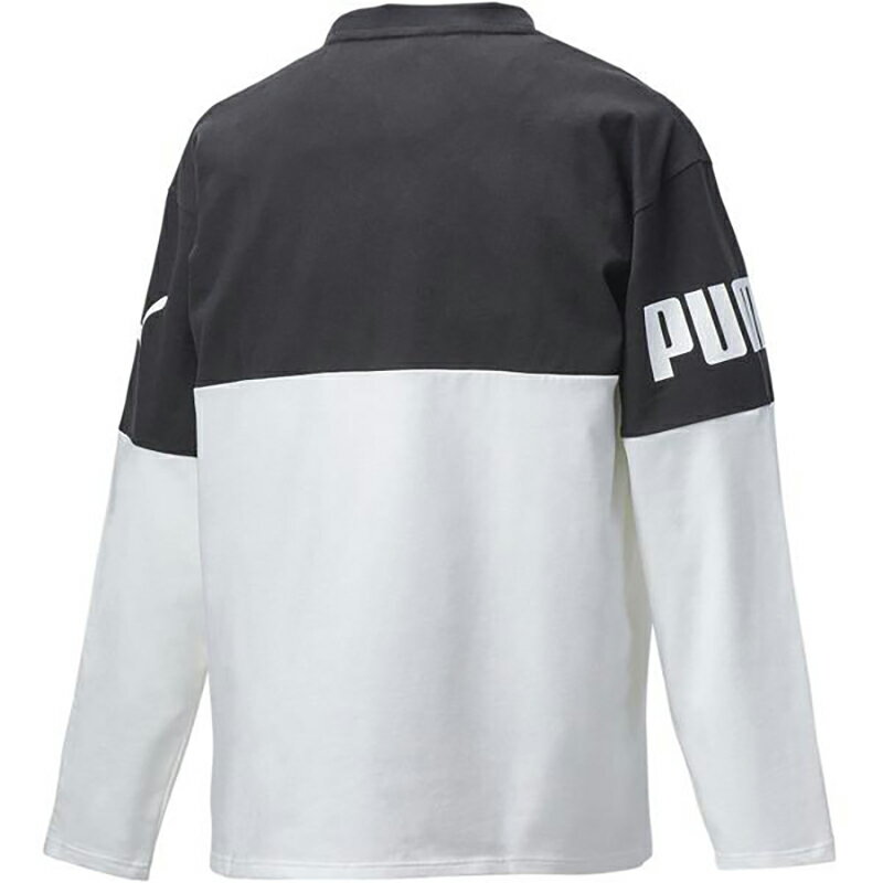 PUMA(プーマ) メンズ PUMA POWER オーバーサイズ 長袖 Tシャツ L PUMA WHITE(02) 671878