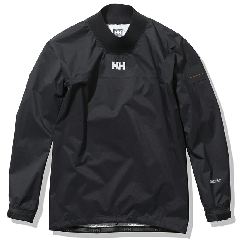 ヘリーハンセン アウトドアウェア レディース HELLY HANSEN(ヘリーハンセン) チーム スモック トップ V メンズ S ブラック(K) HH12205