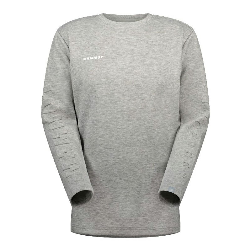 MAMMUT(マムート) Dyno 2.0 ML Crew Neck AF M platinum melange 1014-04970