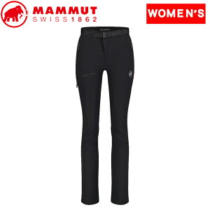 MAMMUT(マムート) 【22秋冬】Yadkin SO Pants AF Women's S 0486(black×titanium) 1021-00171
