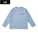 Lee([) BACK PRINT L/S TEE 130cm BLUE GRAY LK0771-347