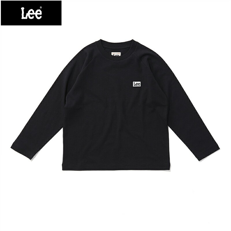 Lee(リー) BACK PRINT L/S TEE 130cm BLACK LK0771-375