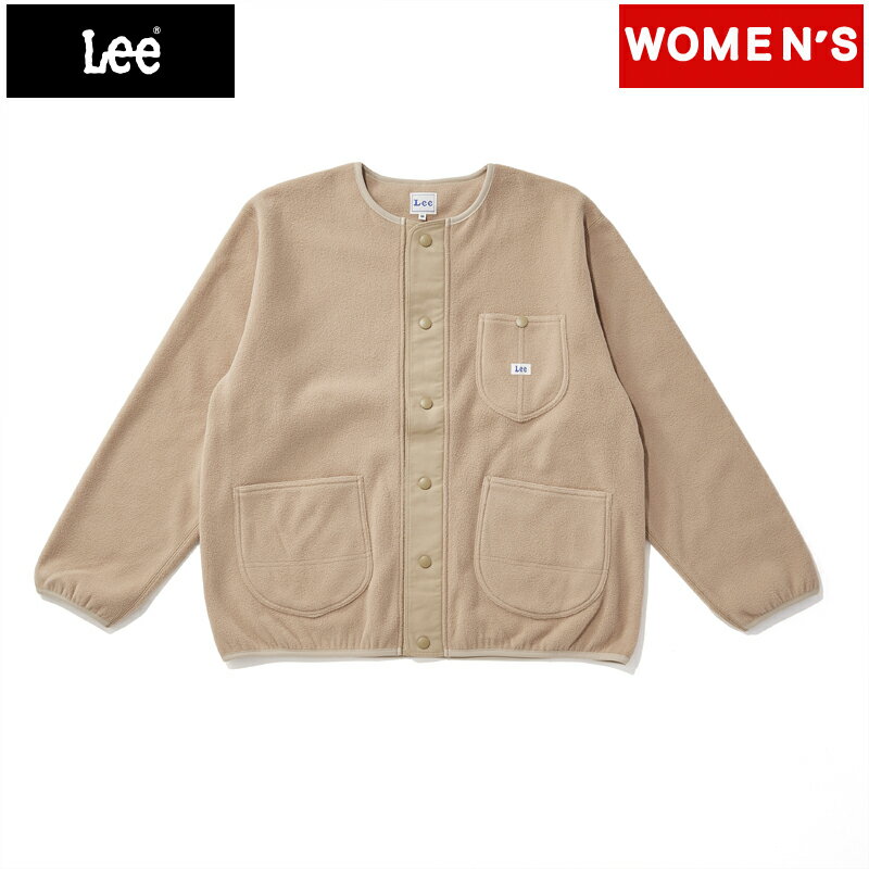 Lee(リー) FLEECE CARDIGAN S BEIGE LT7127-116