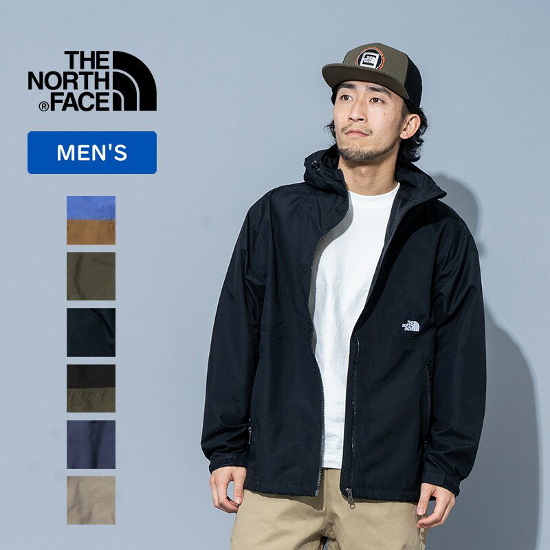 ザ・ノース・フェイス 服（父向き） THE NORTH FACE(ザ・ノース・フェイス) 【24春夏】COMPACT JACKET(コンパクト ジャケット)メンズ M ブラック(K) NP72230