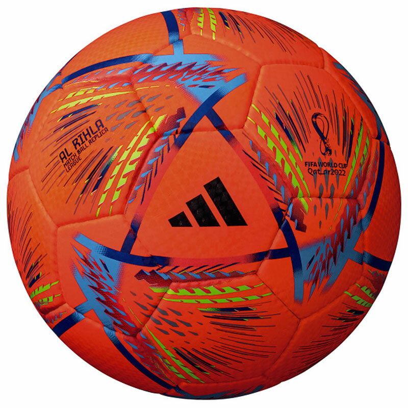 adidas(アディダス) サッカーボール FIFAワールドカップカタール大会 レプリカモデル アル・リフラ リーグ 5号球 オレンジ色 AF554ORネット通販 サッカー 用品 セール