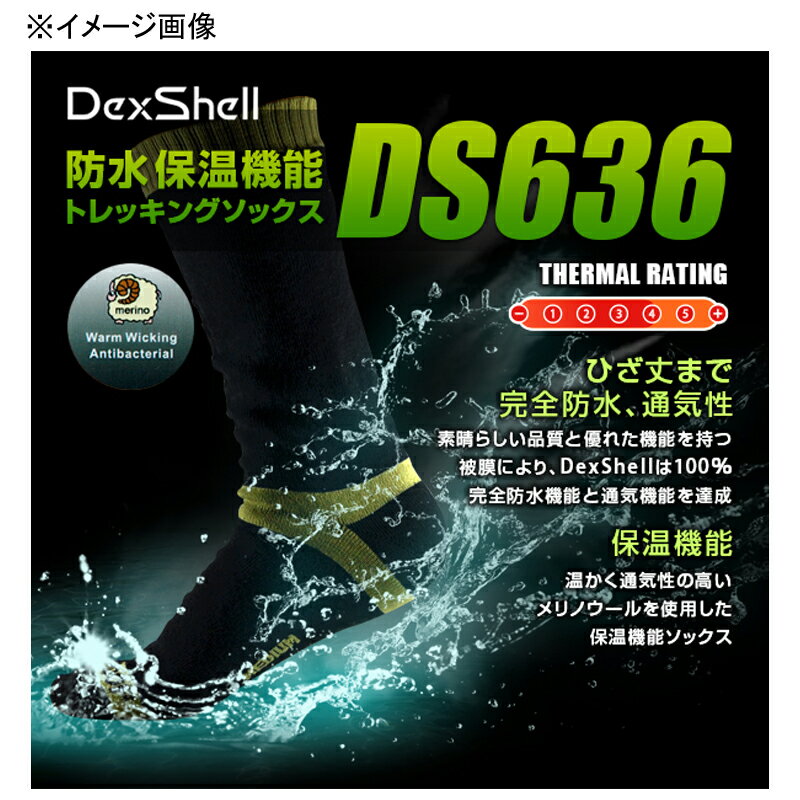 DEXSHELL(デクシェル) トレッキングソックス S 546(オリーブ) D143036 2