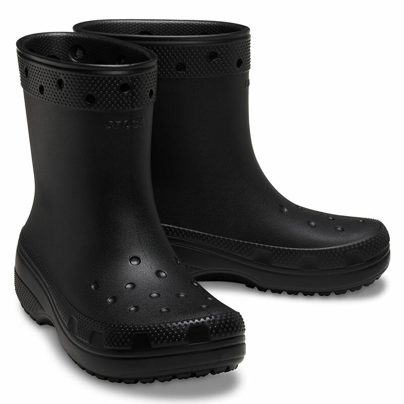 CROCS(NbNX) y24tāzCLASSIC RAIN BOOT(NVbN Cu[c) 26cm(M8) Black 208363