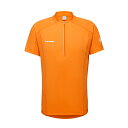 MAMMUT(}[g) Aenergy FL Half Zip T-Shirt AF Men's L 2261(tangerine~tangerine) 1017-04920