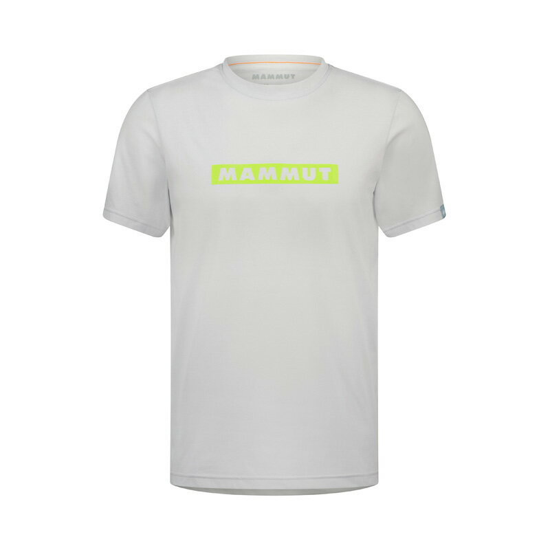 MAMMUT(マムート) QD ロゴ プリント Tシャツ AF(アジアンフィット)メンズ M 00713(platinum PRT2) 1017-02012