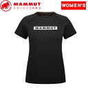 MAMMUT(マムート) QD Logo Print T-Shirt AF Women's S 00254(black PRT2) 1017-02022