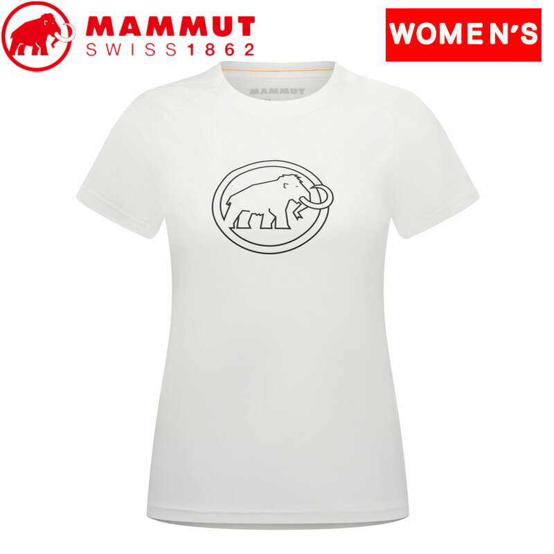 マムート アウトドアウェア レディース MAMMUT(マムート) 【24春夏】QD Logo Print T-Shirt AF Women's S 00541(white PRT4) 1017-02022