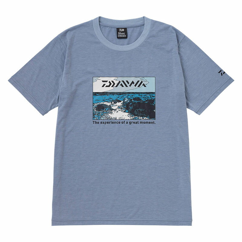 ダイワ(Daiwa) DE-6123 グラフィックTシャツ サラシ L ダルサックス 08335008