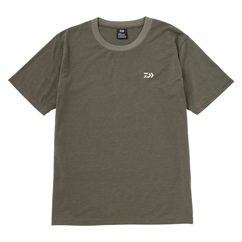 ダイワ(Daiwa) DE-6923 フォトプリントTシャツ レイク M アッシュオリーブ 08335115