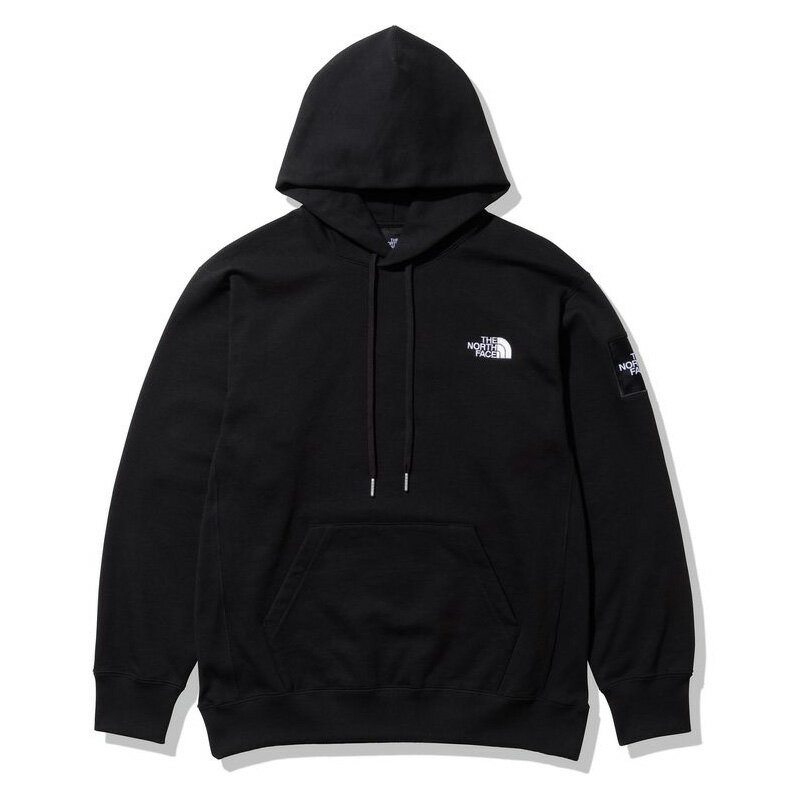 THE NORTH FACE(ザ・ノース・フェイス) 【24春夏】スクエア ロゴ フーディー メンズ L ブラック(K) NT12333