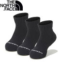 ノースフェイス THE NORTH FACE(ザ・ノース・フェイス) 【24春夏】K RUNNING DRY 3P ANKLE(キッズ ランニングドライアンクル) JL ブラック(K) NNJ82303