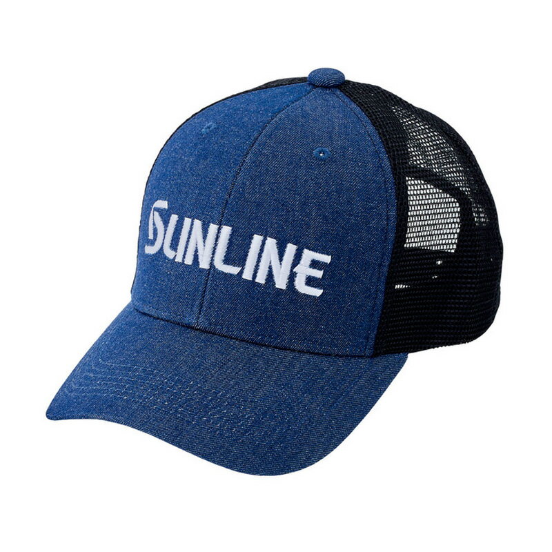 サンライン(SUNLINE) コットンメッシュキャップ フリー デニム CP-3829