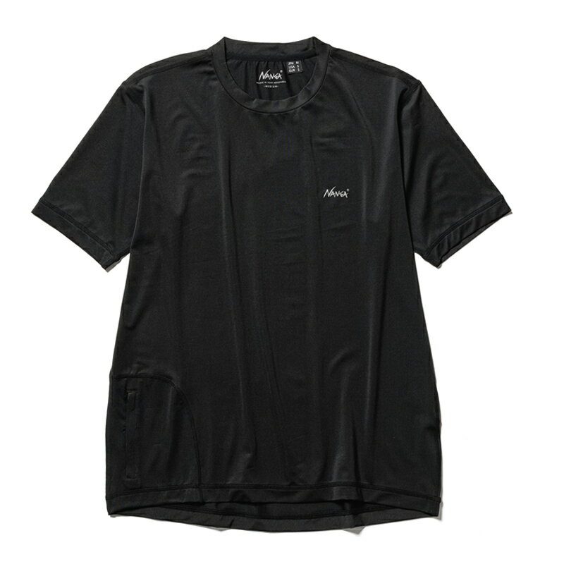 ナンガ(NANGA) S/S RASH GUARD S BLK N1JVBKE5