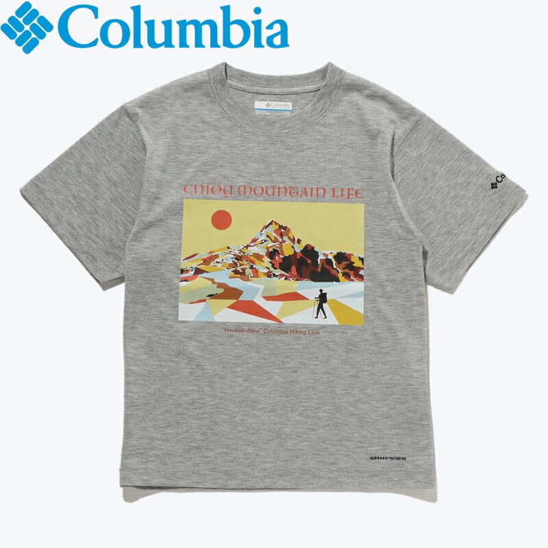 Columbia(コロンビア) Youth ENJOY MOUNTAIN LIFE SHORT SL TEE ユース L 039(COLUMBIA G) PY4895