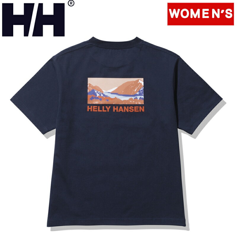 HELLY HANSEN(ヘリーハンセン) S/S HH CALM LAKE TEE(ショートスリーブ HH カルムレイクティー) WL ディープネイビー(DN) HE62329