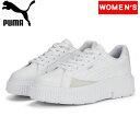 PUMA(v[}) DINARA(fBi[) EBY Xj[J[ 24.5cm PUMA WHITE~VAPOR GRAY 388954