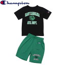 Champion(チャンピオン) Kid's T-SUIT SET CKXW02 キッズ 140cm BLACK(090) CKXW02