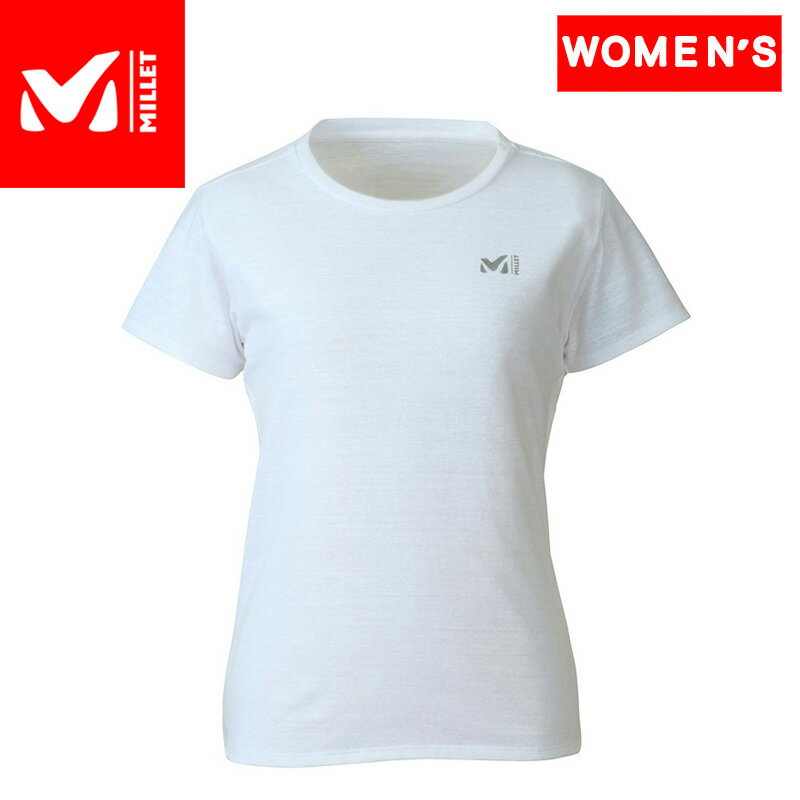 MILLET(ミレー) Mロゴ ASA II Tシャツ ショートスリーブ W S 3053(OPT WHITE) MIV01872