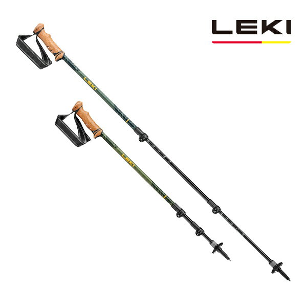 LEKI レキ 【24春夏】LEGACY LITE AS レガシー ライト AS 68～135cm 550 グリーン 1300487550