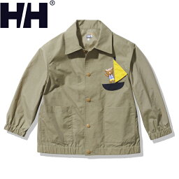 HELLY HANSEN(ヘリーハンセン) K HELLY BEAR COACH JACKET(キッズ ヘリーベアコーチジャケット) 140 ウェットロープ(WR) HJ12320