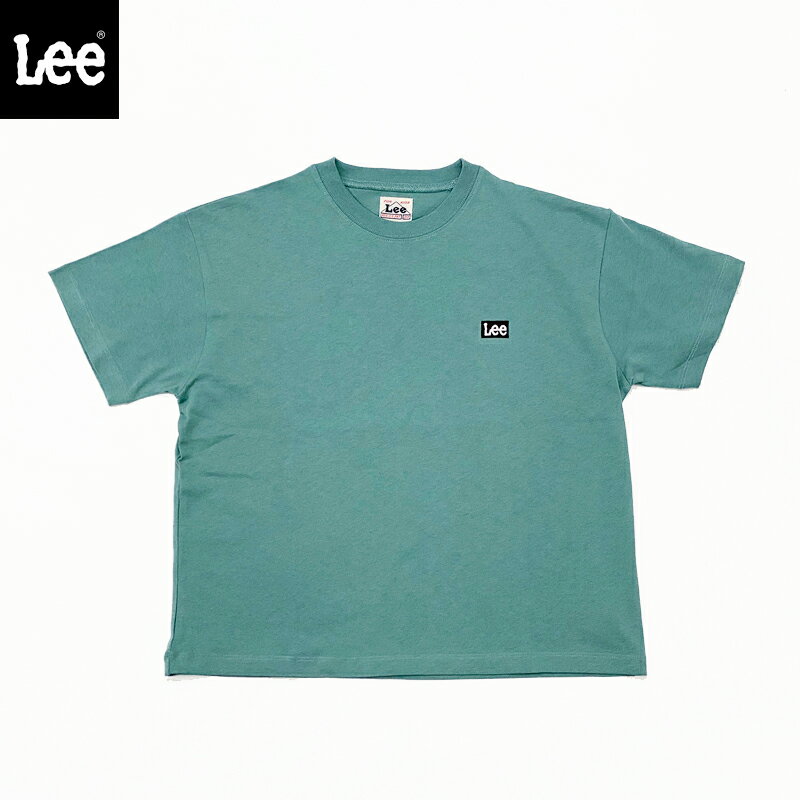 Lee(꡼) Kid's BACK PRINT S/S TEE å 130cm BLUE GREEN LK0800-243