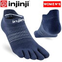 injinji(インジンジ) ラン ライトウェイト ノーショウ ウィメンズ XS/S ネイビー(NVY) 281111