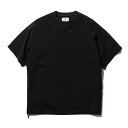 スノーピーク(snow peak) ブレッサブル クイックドライ Tシャツ メンズ L ブラック TS-23SU00904BK