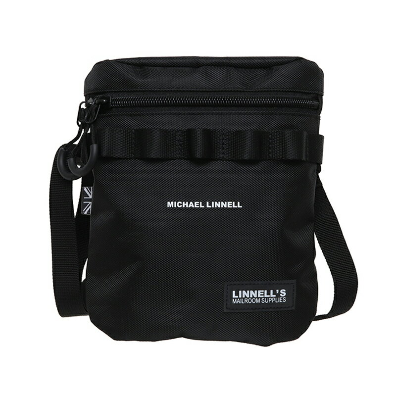 マイケルリンネル(MICHAEL LINNELL) Shoulder Pouch(ショルダーポーチ) 1L Black/Black ML-037