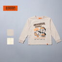 ユニバーサルオーバーオール(UNIVERSAL OVERALL) Kid's WindyJr.プリント 長袖TEE キッズ 130 GREI UO23AW-09(4)