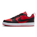 NIKE(ナイキ) COURT BOROUGH LOW RECRAFT GS 23.5cm (600)ユニバーシティレッド/ブラック/ホワイト DV5456600(4)