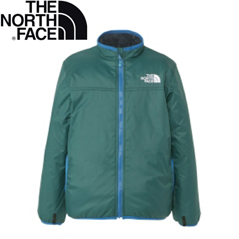 THE NORTH FACE(ザ・ノース・フェイス) K REVERSIBLE COZY JACKET(リバーシブルコージージャケット)キッズ 130cm ADグリーン(AE) NYJ82344